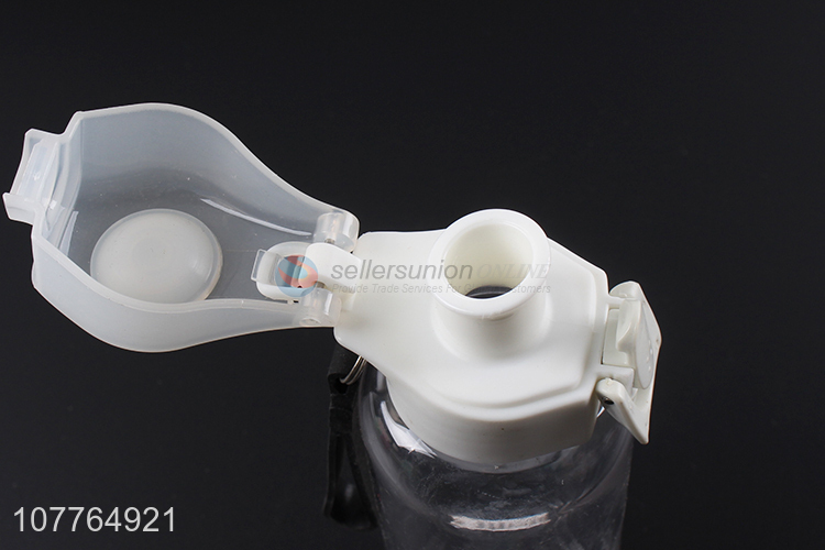 Wholesale 450ml transparent plastic water bottle leakproof space bottle