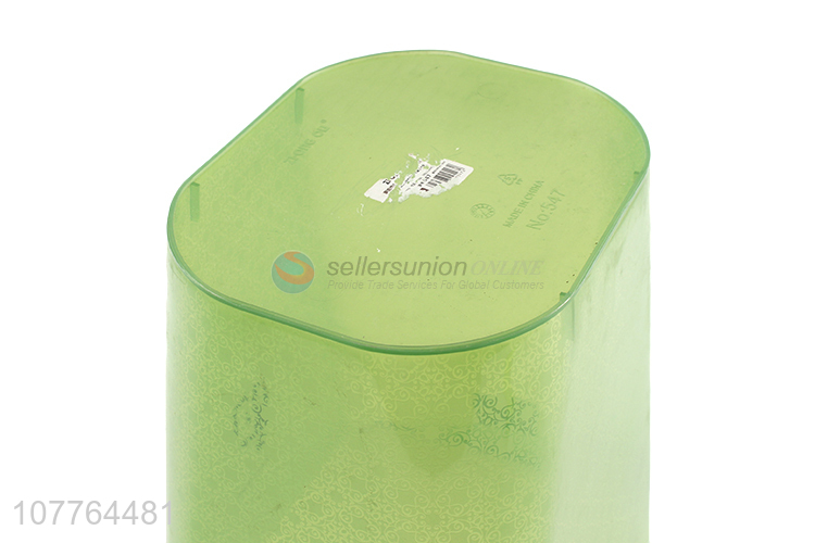 Wholesale household plastic trash can waste paper bin rubbish can