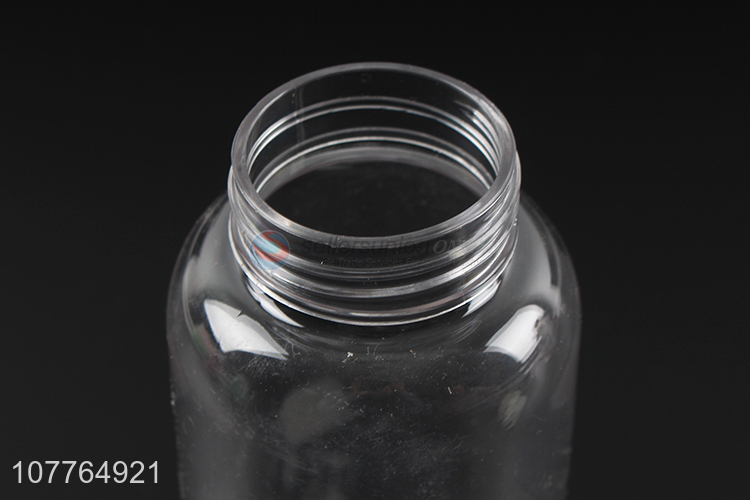 Wholesale 450ml transparent plastic water bottle leakproof space bottle