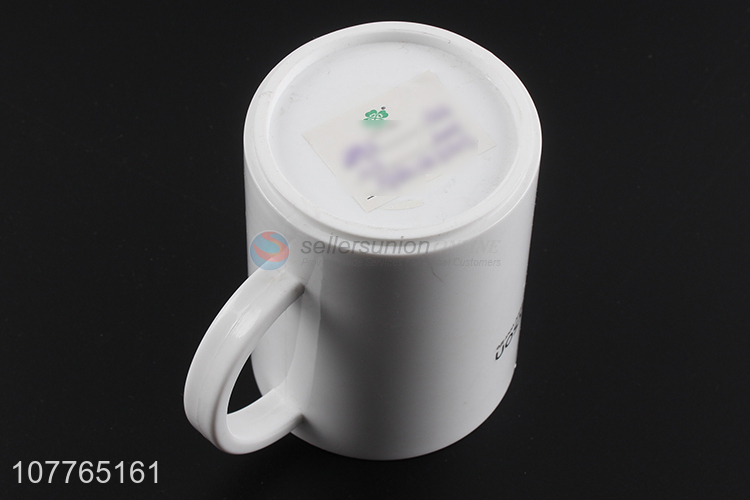 High quality food grade pp material microwave water cup with handle