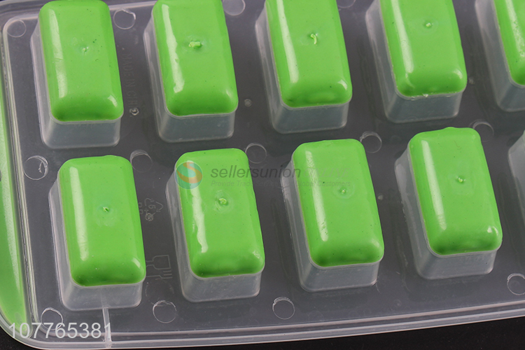 Wholesale cuboid shape silicone ice cube tray ice block mold