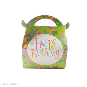 Best selling colourful <em>candy</em> gift packing <em>box</em> for birthday party