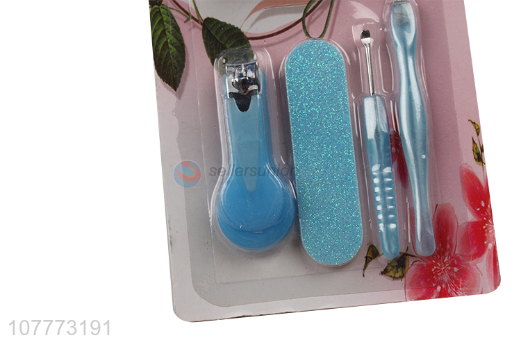 Wholesale 5 pieces beauty manicure set nail cutter nail flie set