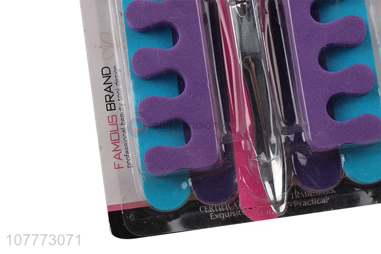 High quality 9 pieces manicure pedicure set nail clipper nial file set