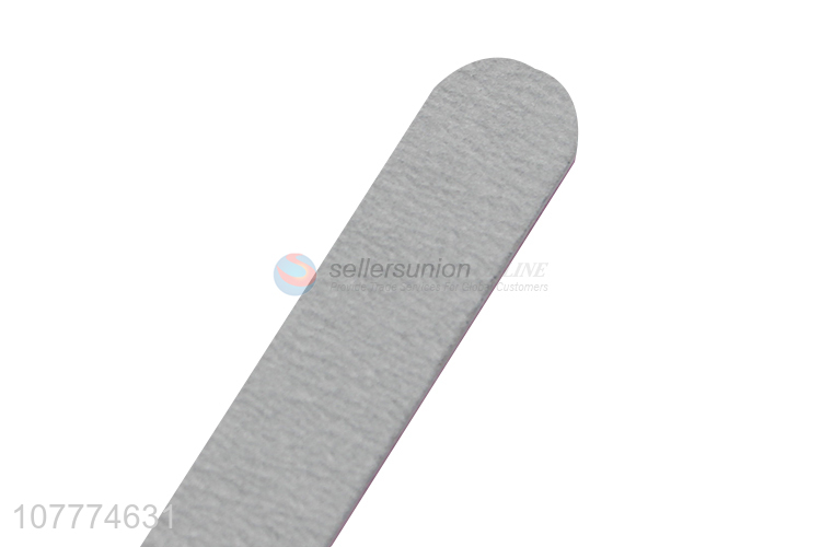 Custom logo manicure pedicure custom logo double sided eva nail file