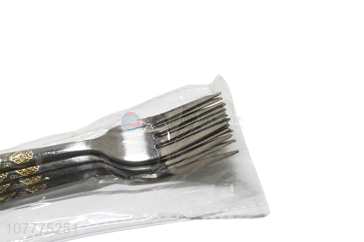 Best Selling Gold-Plated Dinner Fork Fashion Tableware