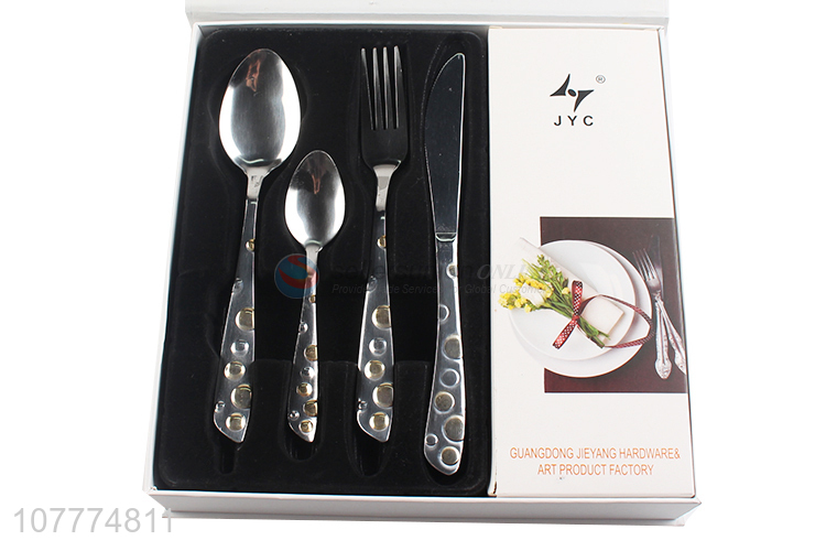 Wholesale Fashion Spoon Fork Knife Dinnerware Set