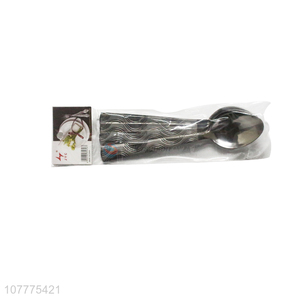 Factory Wholesale Stainless Steel Dinner Spoon Soup Spoon