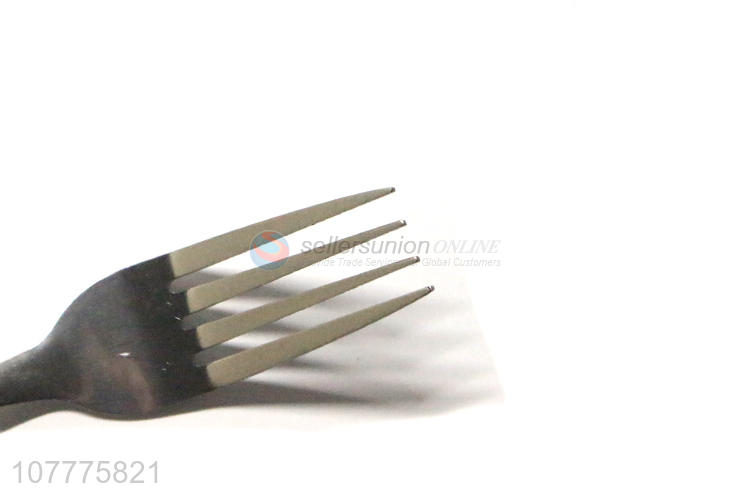 Wholesale Non-Slip Handle Dinner Fork Stainless Steel Fork