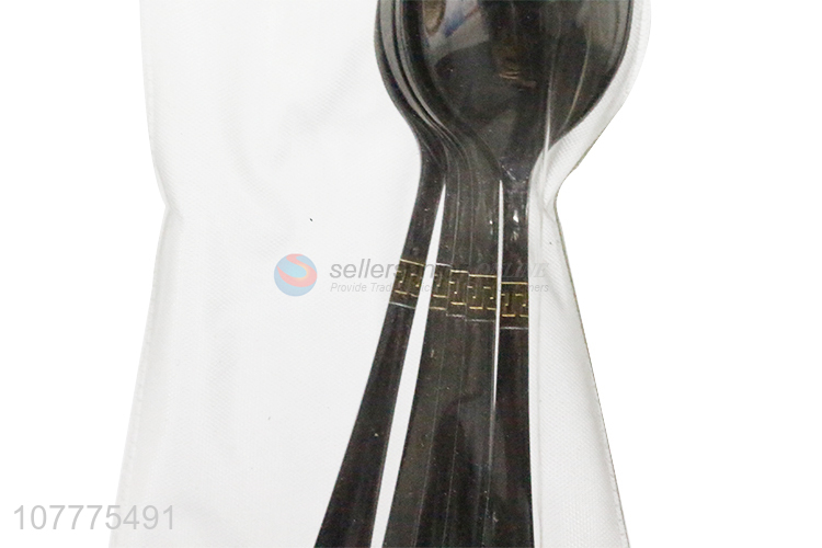 Hot Sale Gold-Plated Tea Spoon Small Stainless Steel Spoon