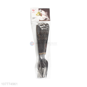 Hot Selling Gold-Plated Dinner Fork Fashion Fork