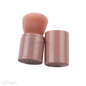 Creative portable makeup brush retractable loose powder brush