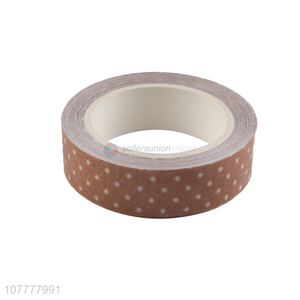 China factory polka dot pattern washi <em>tape</em> for gift <em>packing</em>