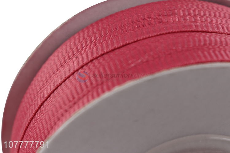 Low price 4mm sold color grosgrain ribbon polyester webbing ribbon