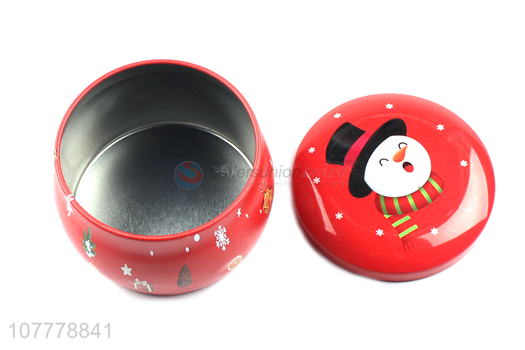 Fashion Christmas Decoration Candle Tin Jar Candle Holder