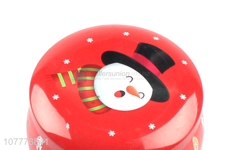 Fashion Christmas Decoration Candle Tin Jar Candle Holder