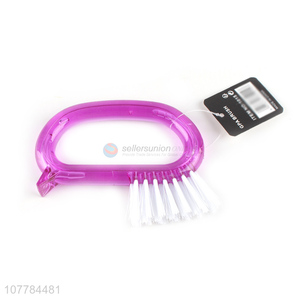 Delicate Design Plastic Gap Brush With Non-Slip Handle