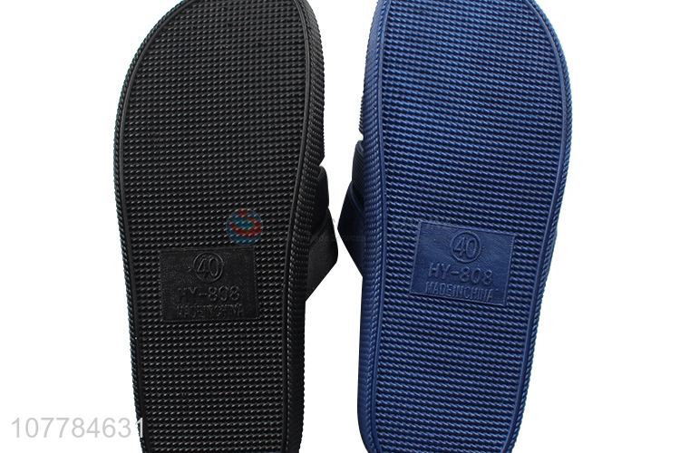 New product soft non-slip man slippers for household