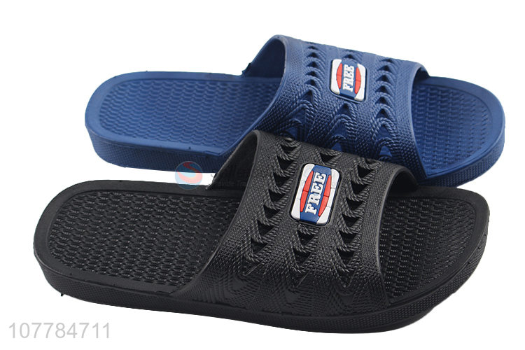 New style two color durable non-slip slippers for man