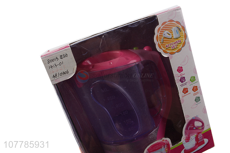 New arrival kids kitchen toys battery operated electric kettle toy