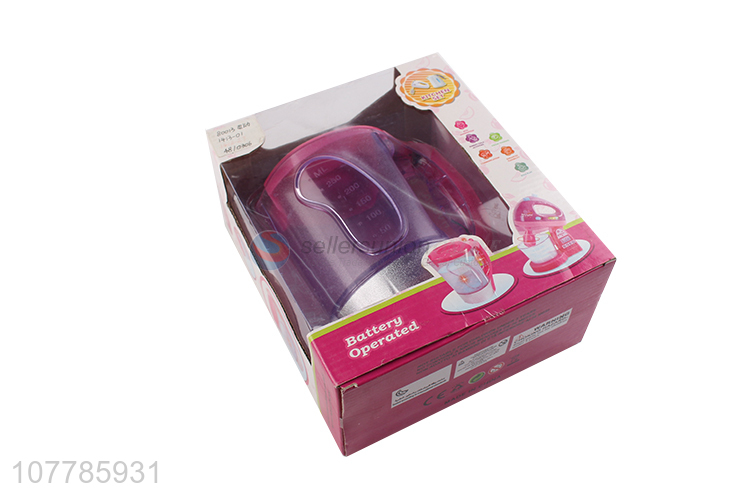 New arrival kids kitchen toys battery operated electric kettle toy
