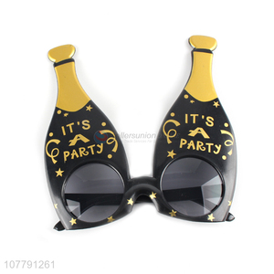 Creative wine bottle design party holiday glasses decoration