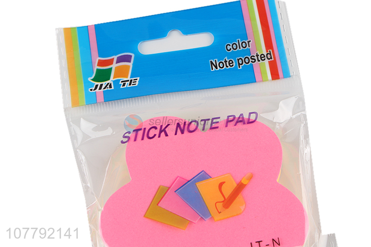 Factory price custom shape personalized sticky notes post-it notes