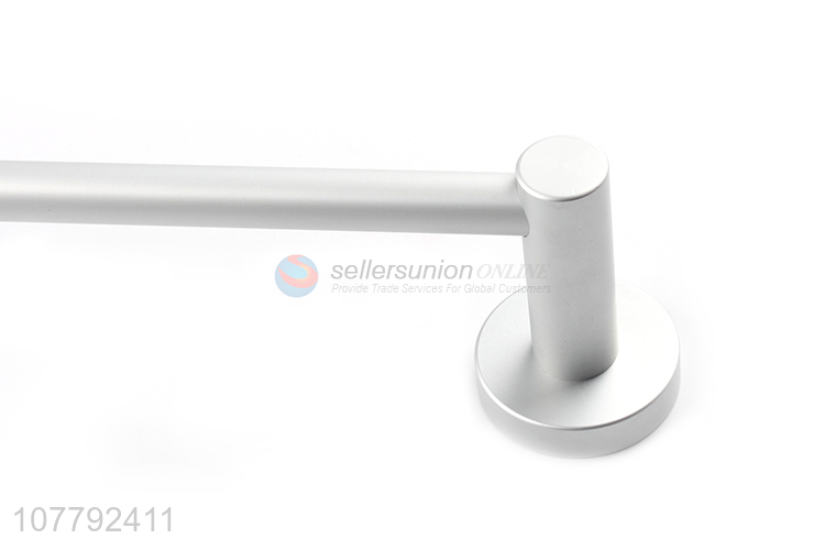 Hot sale aluminum towel rack horizontal bar bathroom rack