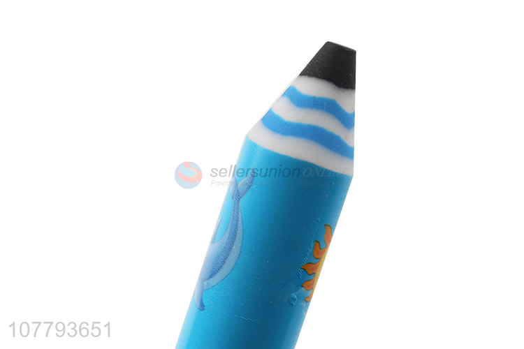 Cute Design Pencil Shape Eraser For School And Office