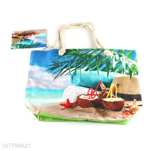 Promotional Colorful Beach Bag Travel Tote Bag For Sale