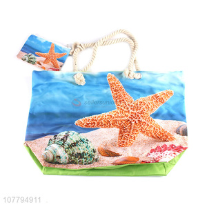 Best Sale Fashion Printing Beach Bag Colorful Tote Bag