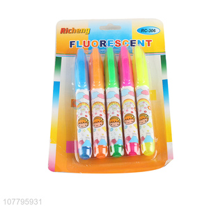 Wholesale color highlighter hand account marker set