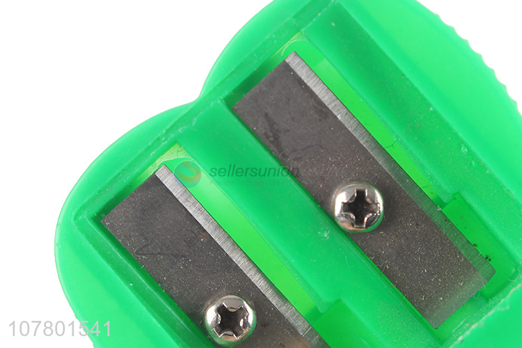 Hot Selling Plastic Double Hole Pencil Sharpener