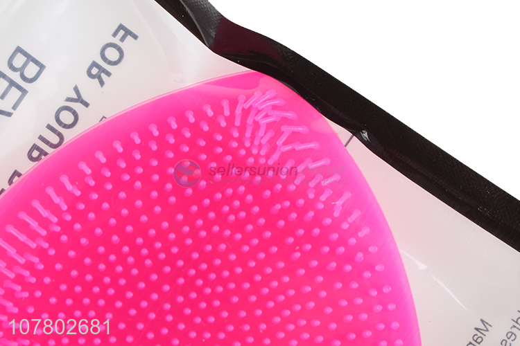 Wholesale silicone makeup brush cleaner cosmetic brush cleaning pad