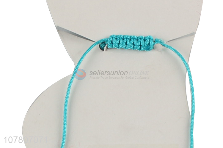 Factory direct sale handmade woven ladies anklet