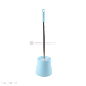 Best selling bathroom plastic toilet brush with holder