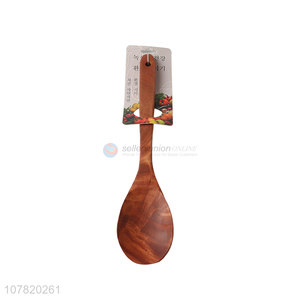 Online wholesale cooking utensils wooden cooking spoon soup ladle