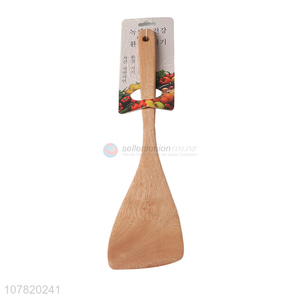 New arrival kitchen utensils eoc-friendly wooden spatula wooden turner