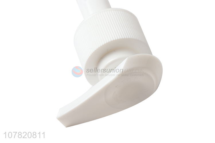 Factory price white durable lotion pump for bottle