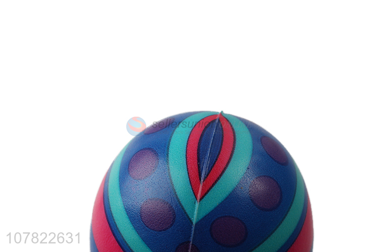 Creative design colourful egg shape squeeze ball toys