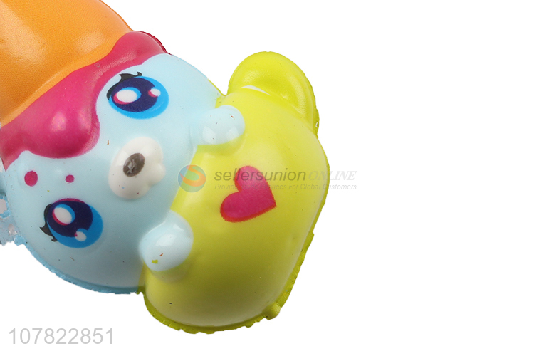 Cheap price cute design slow rising squeeze toys