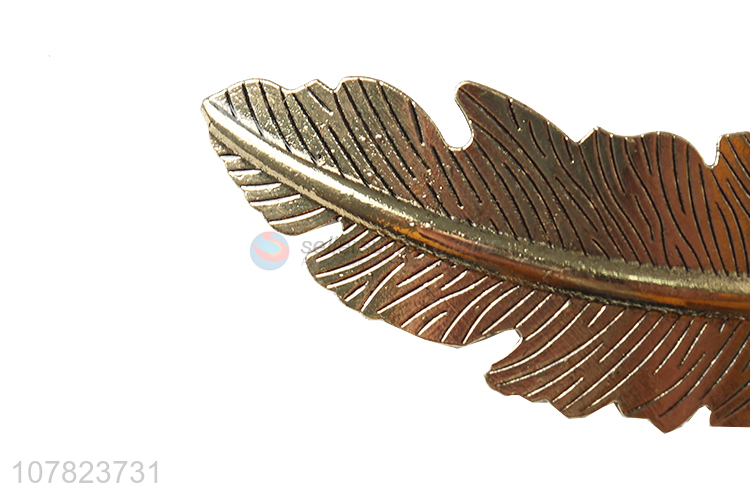 Yiwu wholesale metal leaf hairpin temperament lady hairpin