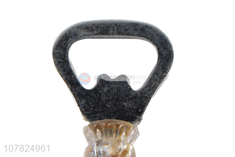 Factory supply beer bottle shape magnet bottle opener