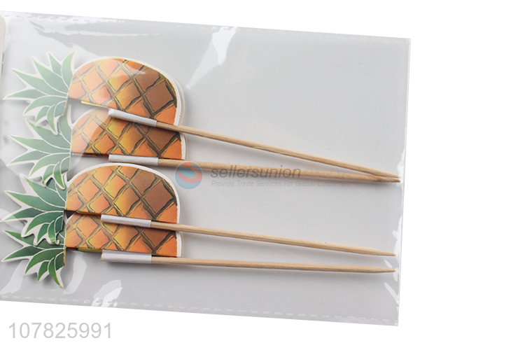 China factory party decorative fruit cake picks