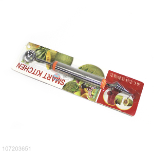 Creative stainless steel food-grade dual-purpose fruit digging spoon