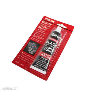 Good quality black acrylic acid rtv glue gasket maker silicone sealant wholesale