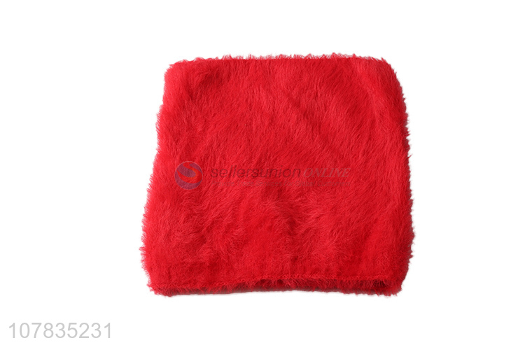 Wholesale novelty vivid plush neck warmer shaggy neck warmer for women