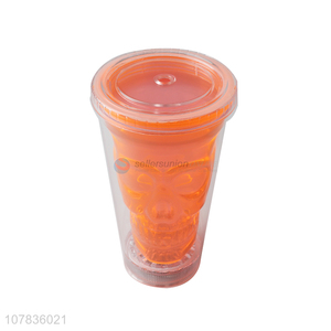 Custom Glowing Cup Straw Cup Cool Water Cup