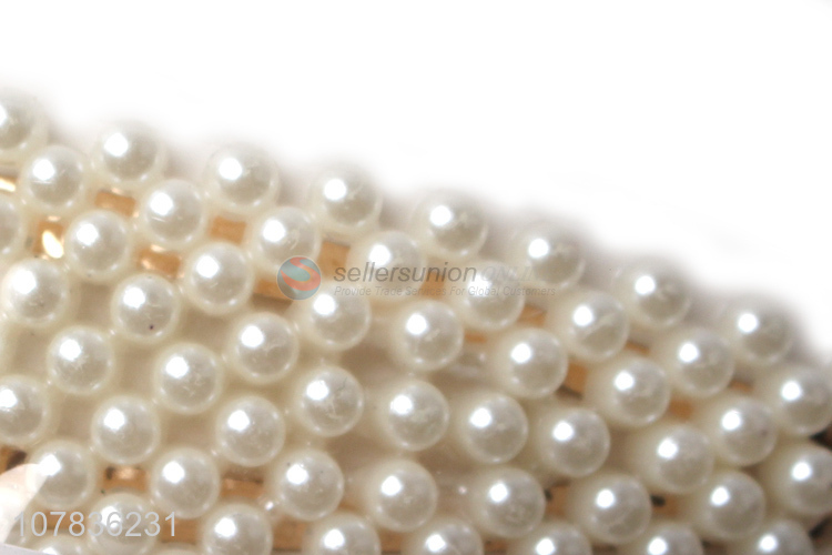 China sourcing decorative pearl hair clips wholesale