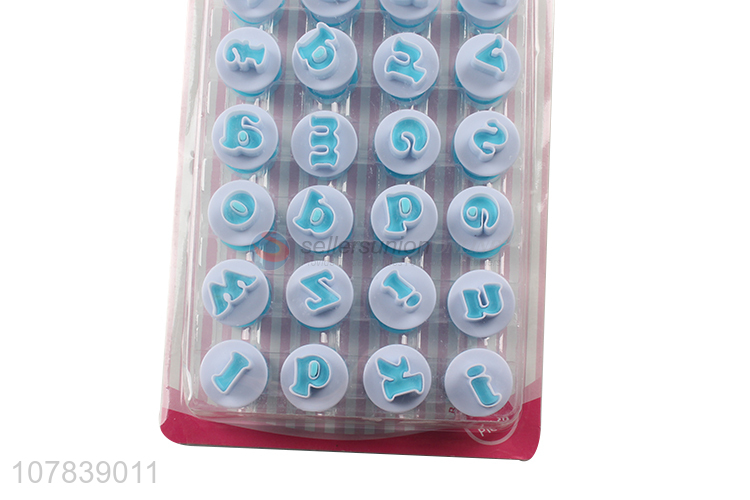 Alphabet Cake Embossing Cutter Cake Decorating Imprinted Mold